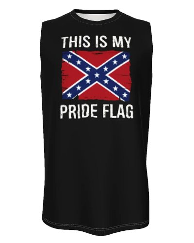 This Is My Pride Flag o-neck cotton tank top